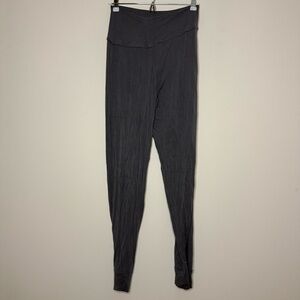NFP Studio New Form Perspective Snap Hem Sculptural Asymmetrical Pants Joggers